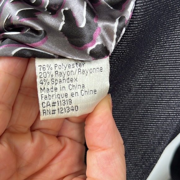 BNWT DYNAMITE BLAZER DRK GRAY PATTERN SZ SMALL - Picture 5 of 6